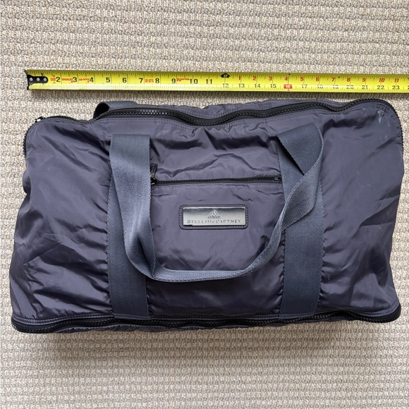 Adidas by Stella McCartney Black Duffle Yoga Gym Bag - Dark Grey - Picture 15 of 15